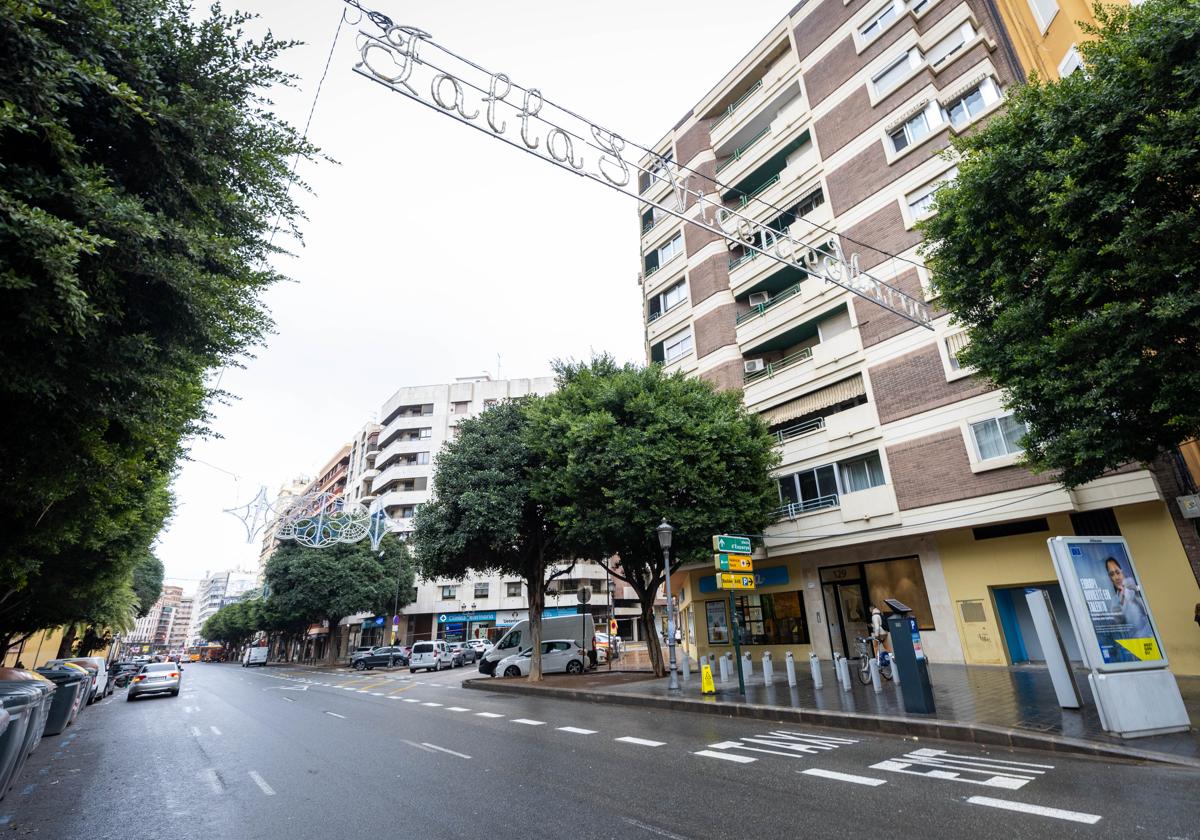 Valencia, desierta tras la alerta por lluvias