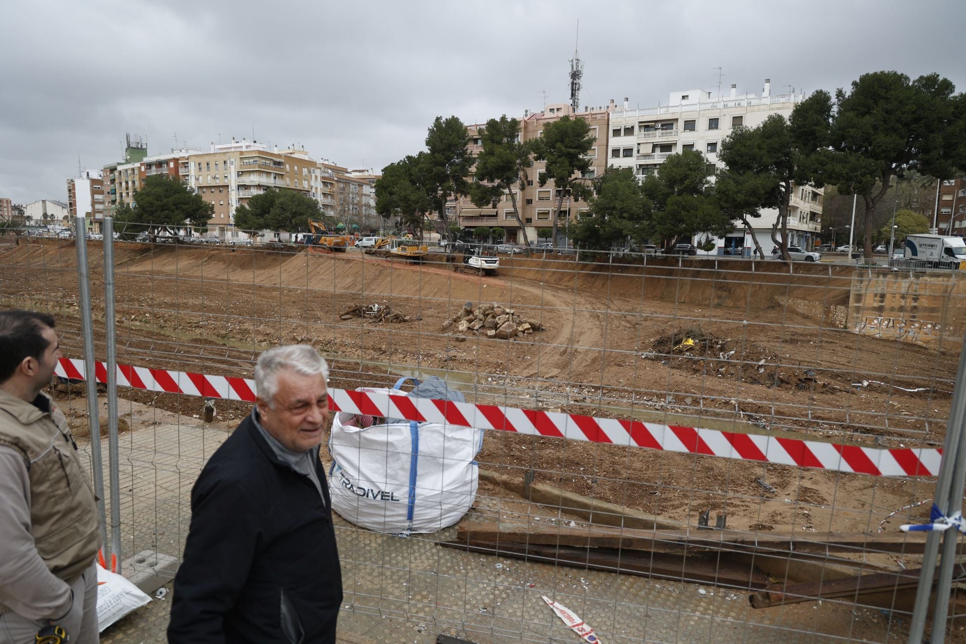 La alerta por el temporal paraliza las obras de reconstrucción en Paiporta