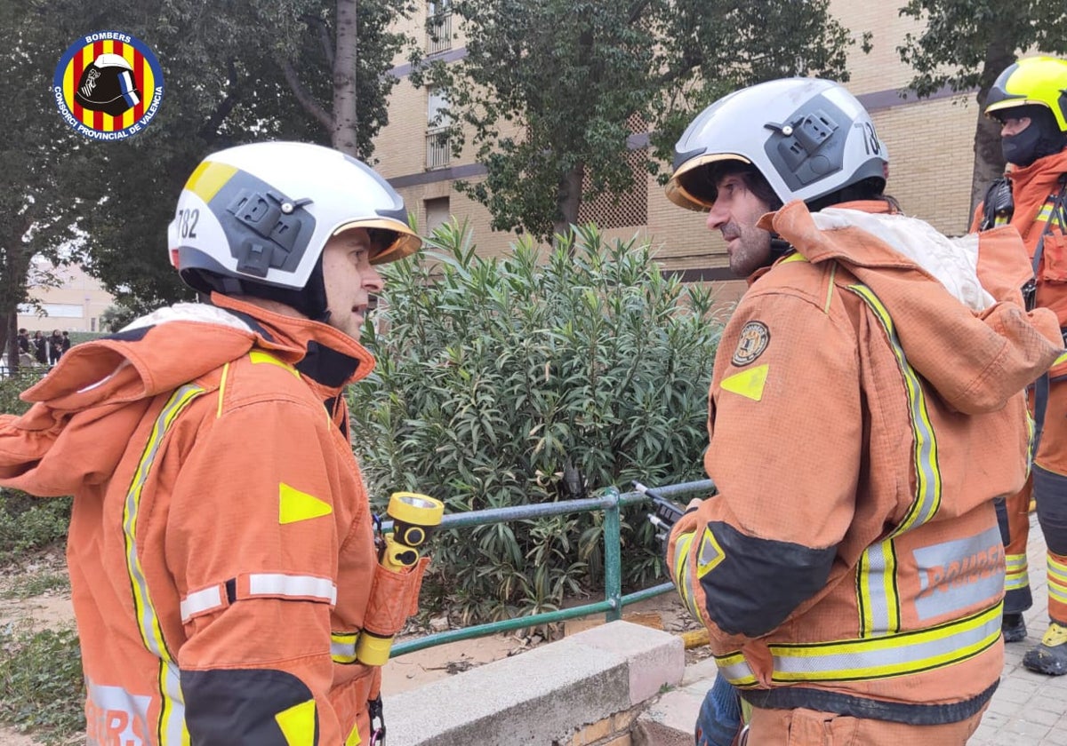 Imagen de archivo de una intervención de los bomberos.