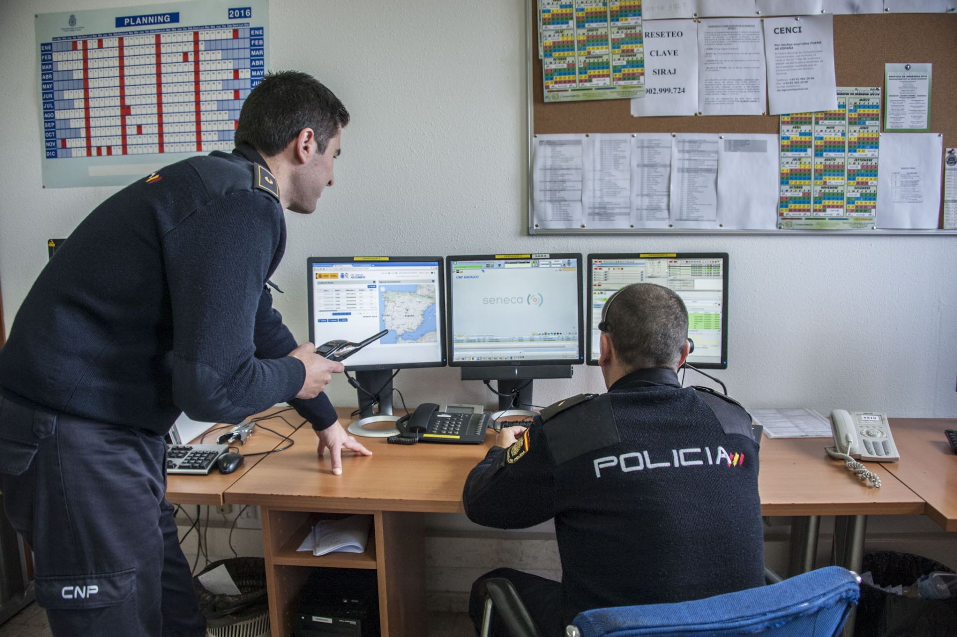 Agentes de la Policía Nacional en una imagen de archivo