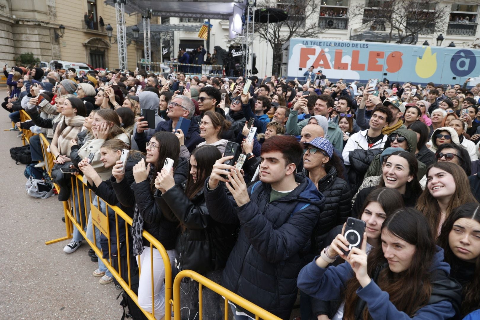 La mascletà de Reyes Martí de las Fallas 2025, en imágenes