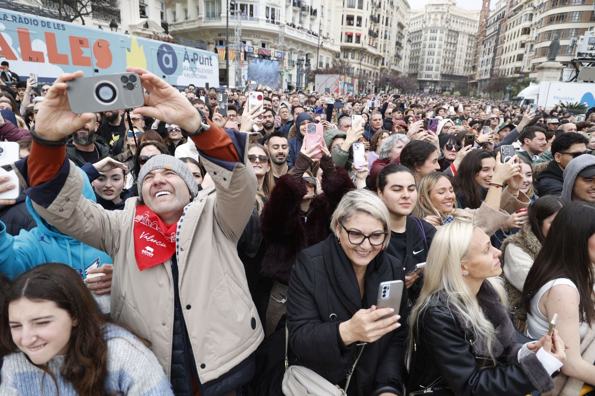 La mascletà de Nuria Martí de las Fallas 2025, en imágenes