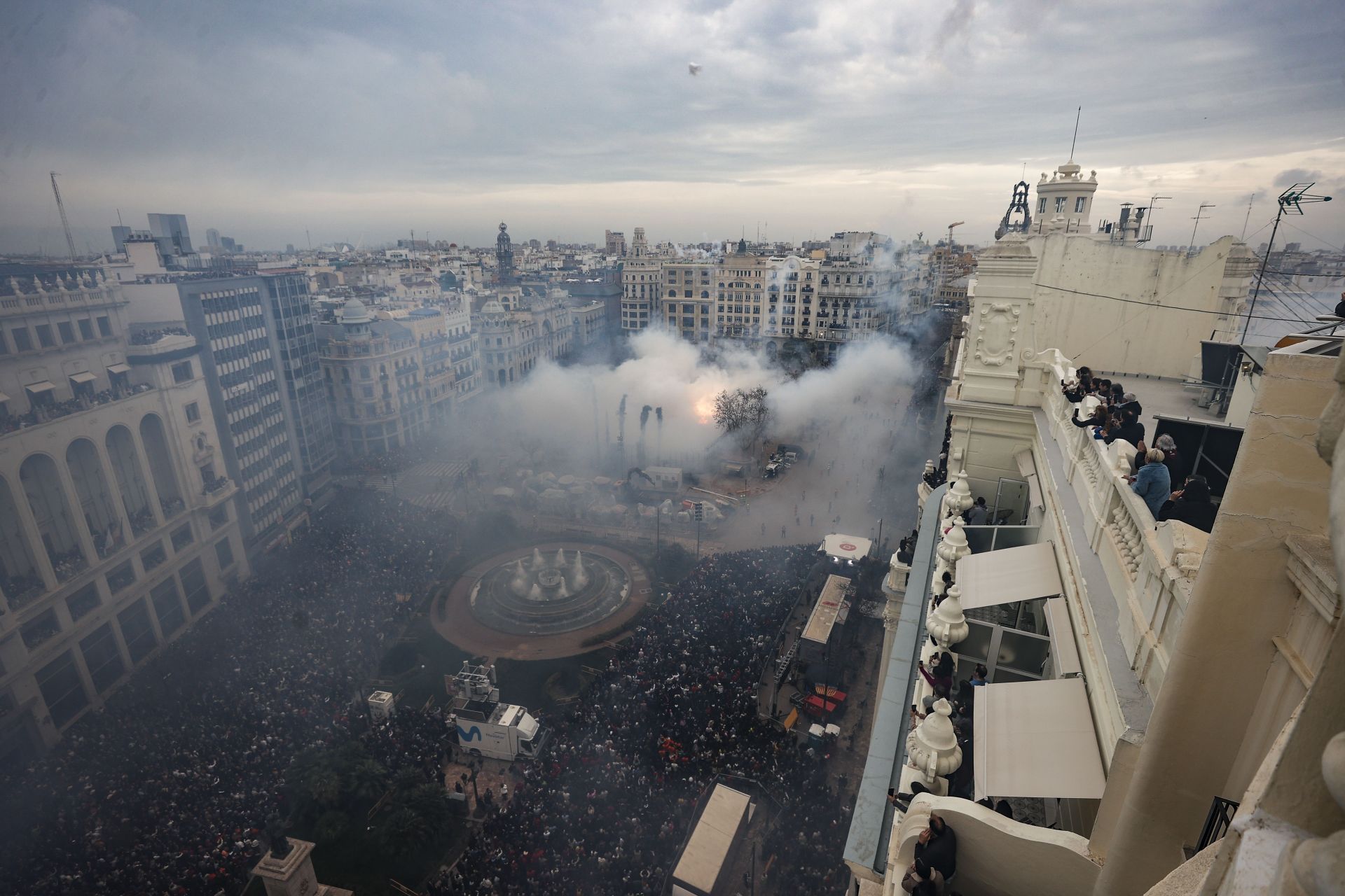 La mascletà de Nuria Martí de las Fallas 2025, en imágenes
