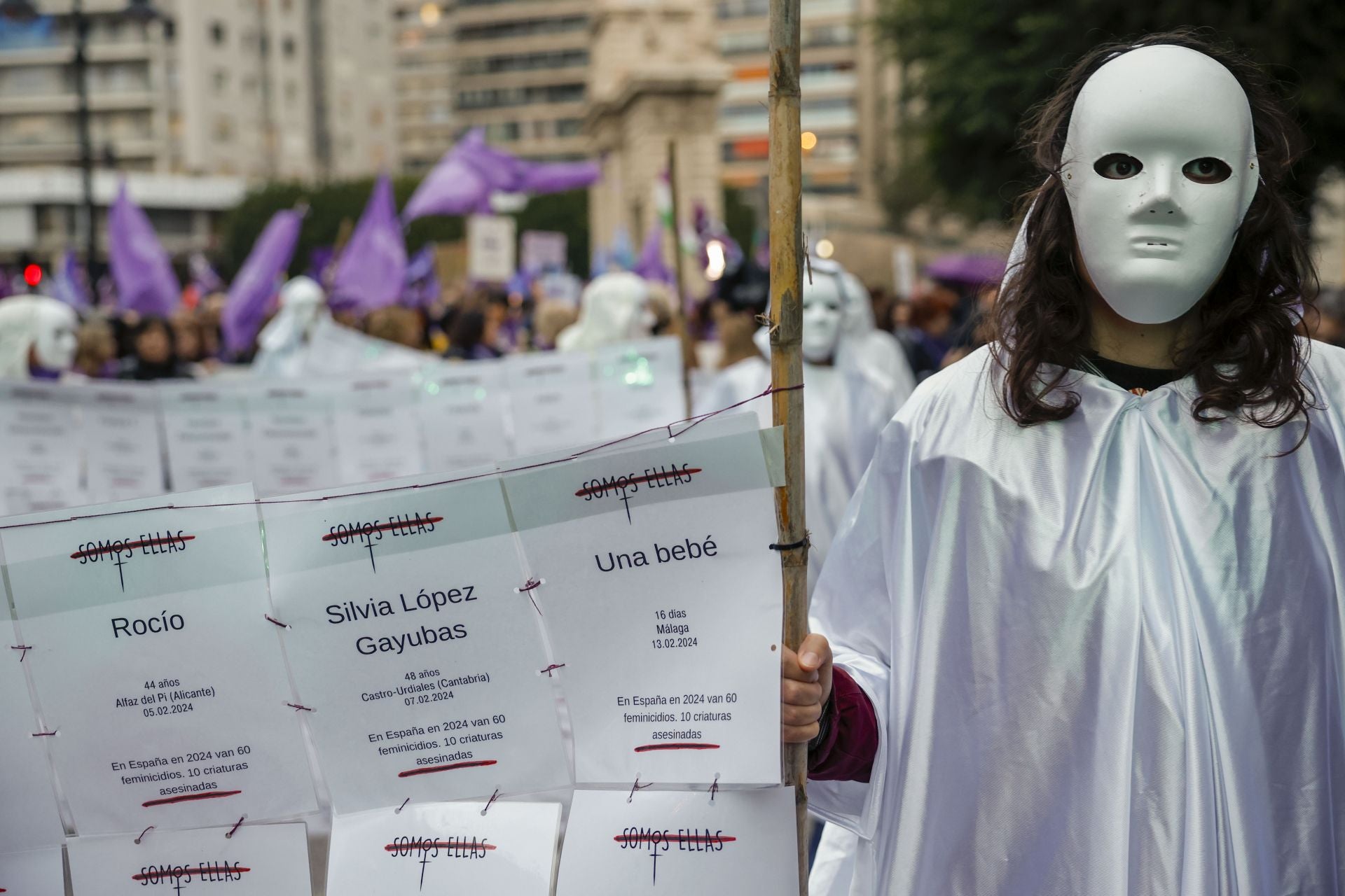 Las imágenes de la manifestación del 8M en Valencia