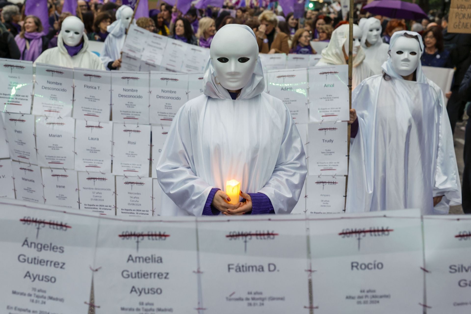 Las imágenes de la manifestación del 8M en Valencia