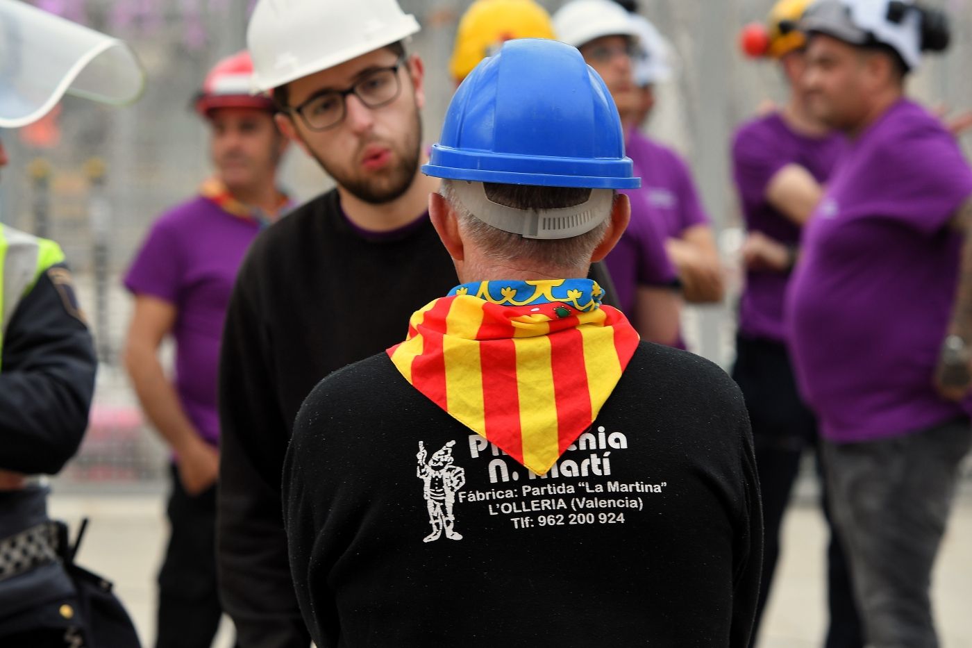 Búscate en la mascletà del sábado 8M