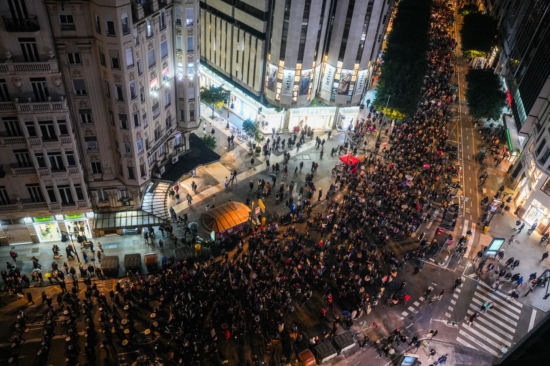 Las imágenes de la manifestación del 8M en Valencia