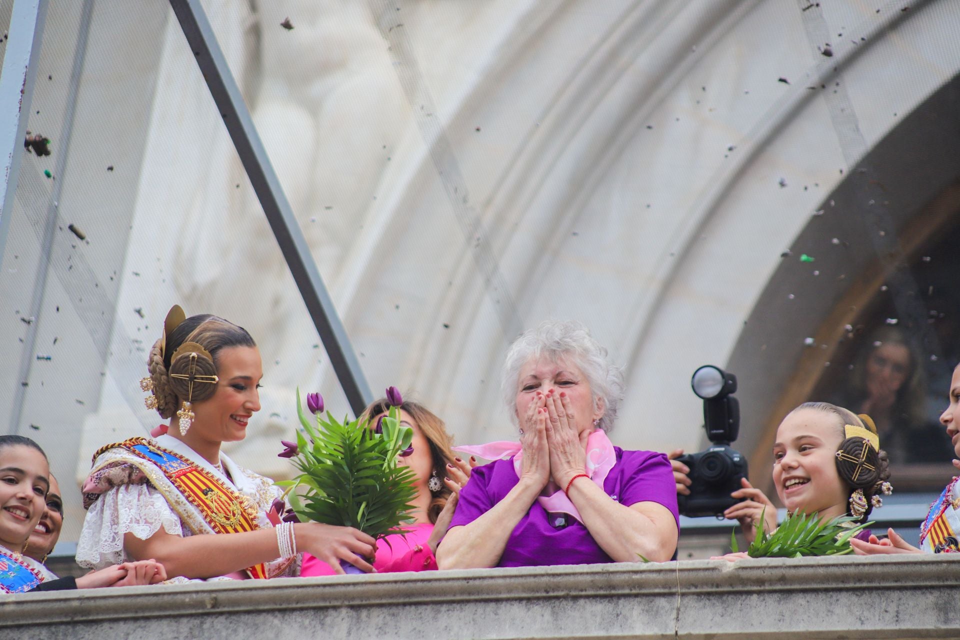 La mascletà de Nuria Martí de las Fallas 2025, en imágenes