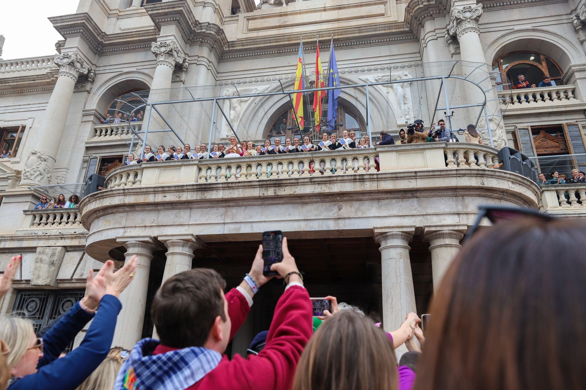 La mascletà de Nuria Martí de las Fallas 2025, en imágenes