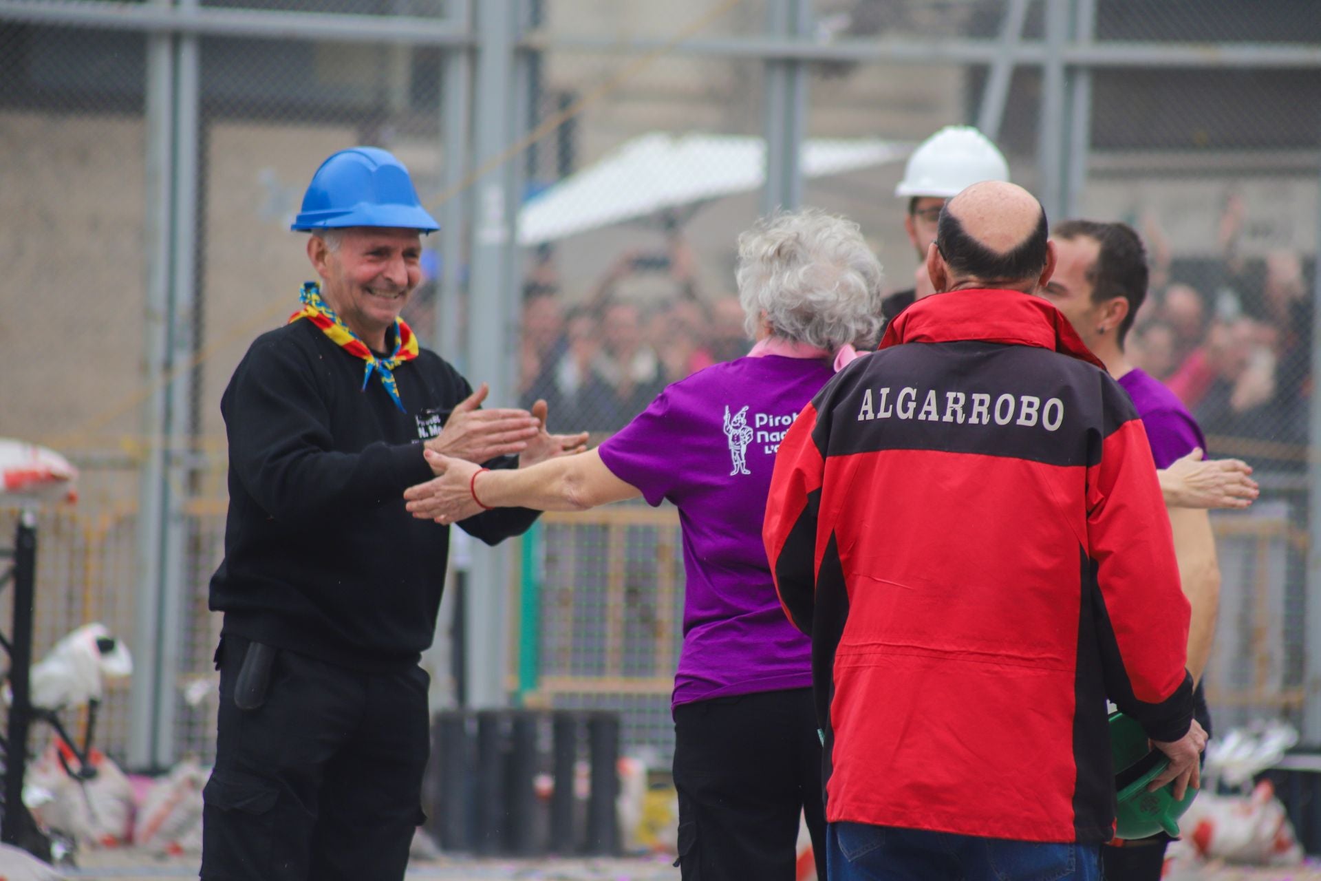 La mascletà de Nuria Martí de las Fallas 2025, en imágenes