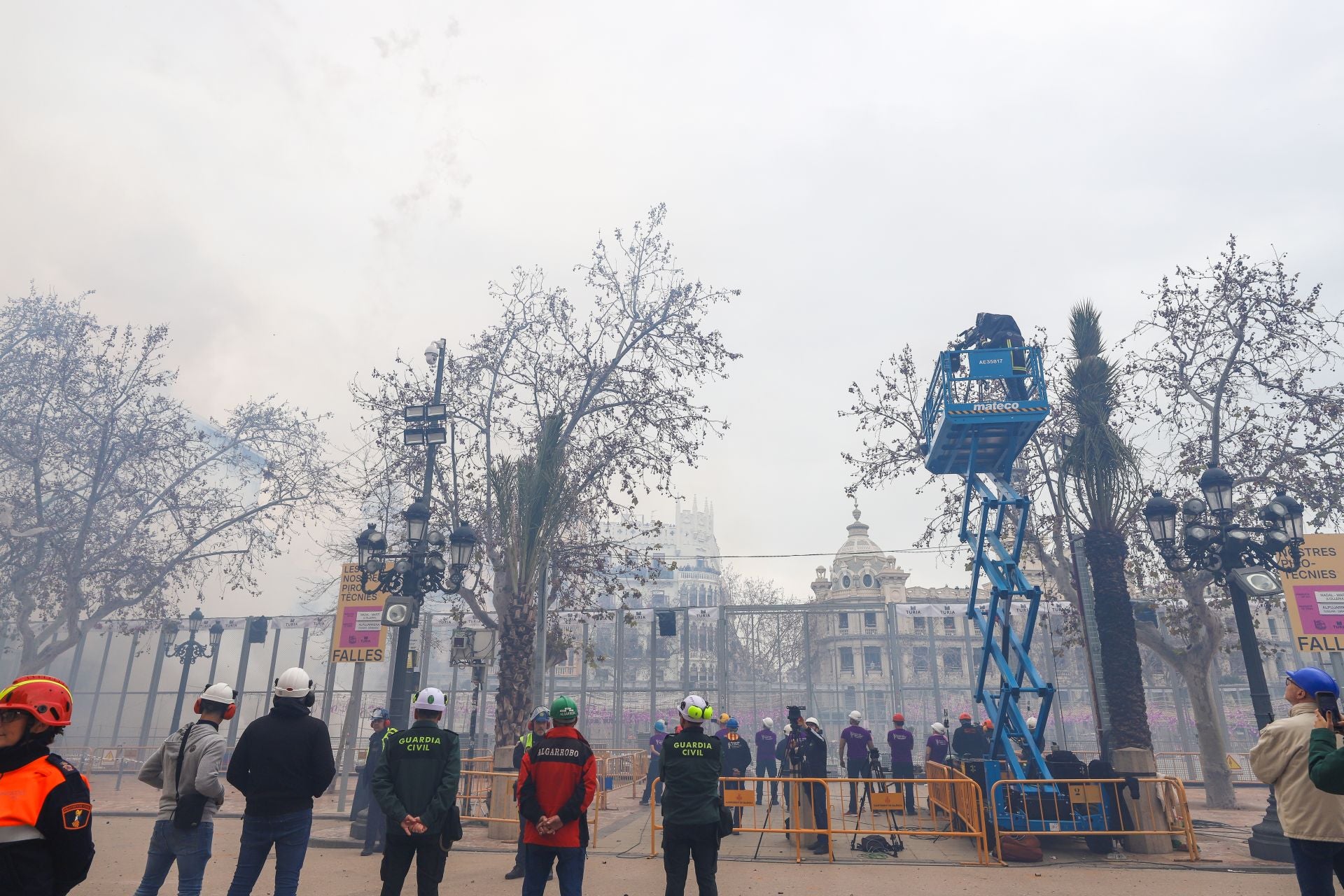La mascletà de Nuria Martí de las Fallas 2025, en imágenes