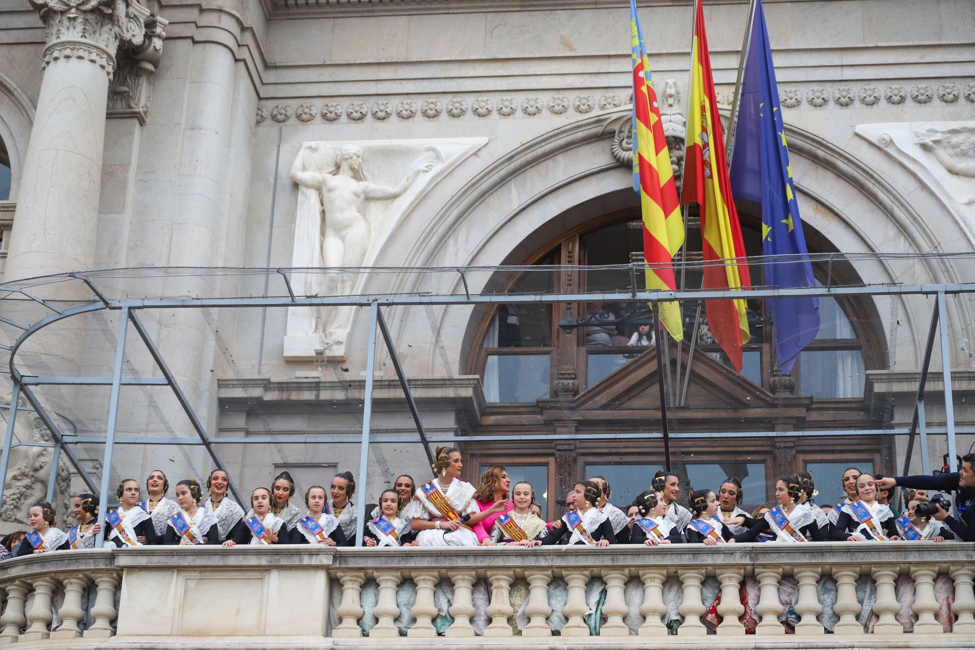 La mascletà de Nuria Martí de las Fallas 2025, en imágenes