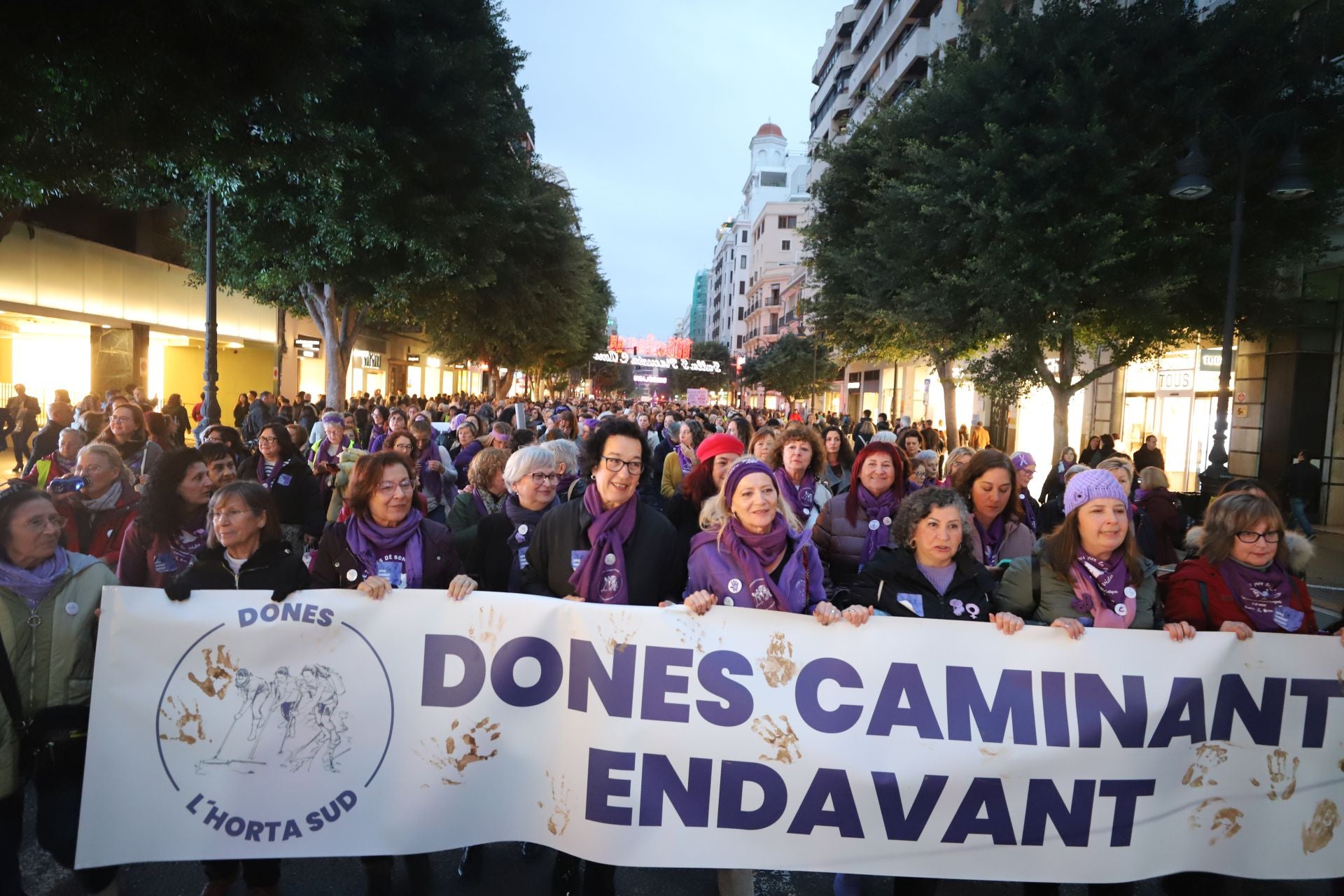 Las imágenes de la manifestación del 8M en Valencia