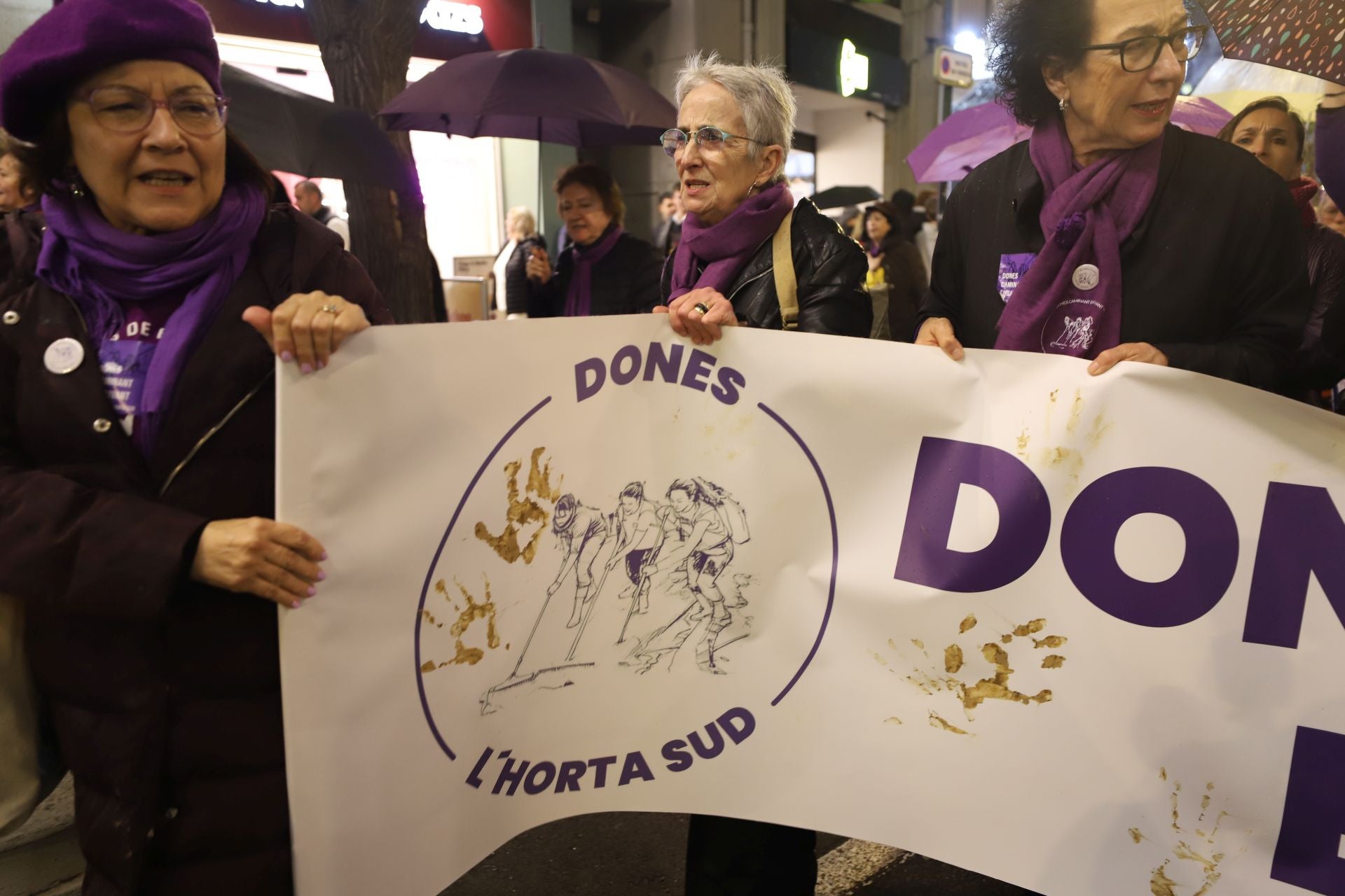 Las imágenes de la manifestación del 8M en Valencia