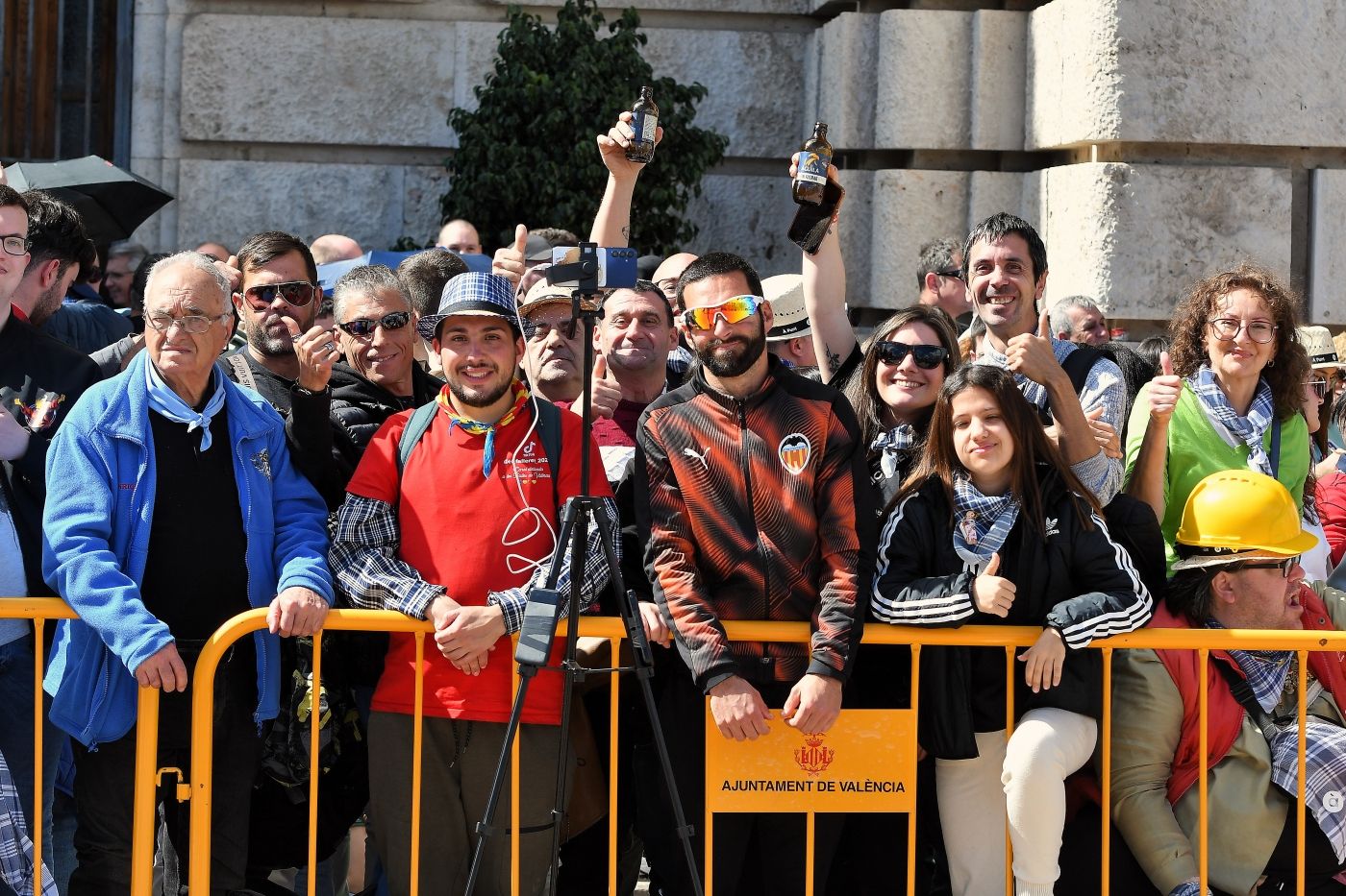 Búscate en la mascletà de este domingo 9 de marzo