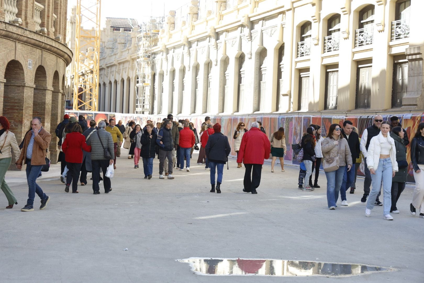 Fotos del ambiente de Fallas en Ruzafa (Valencia)