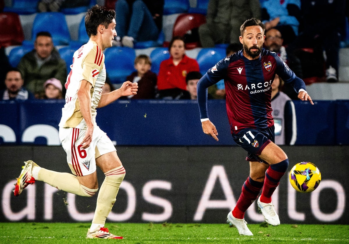 José Luis Morales, con el Levante esta temporada.