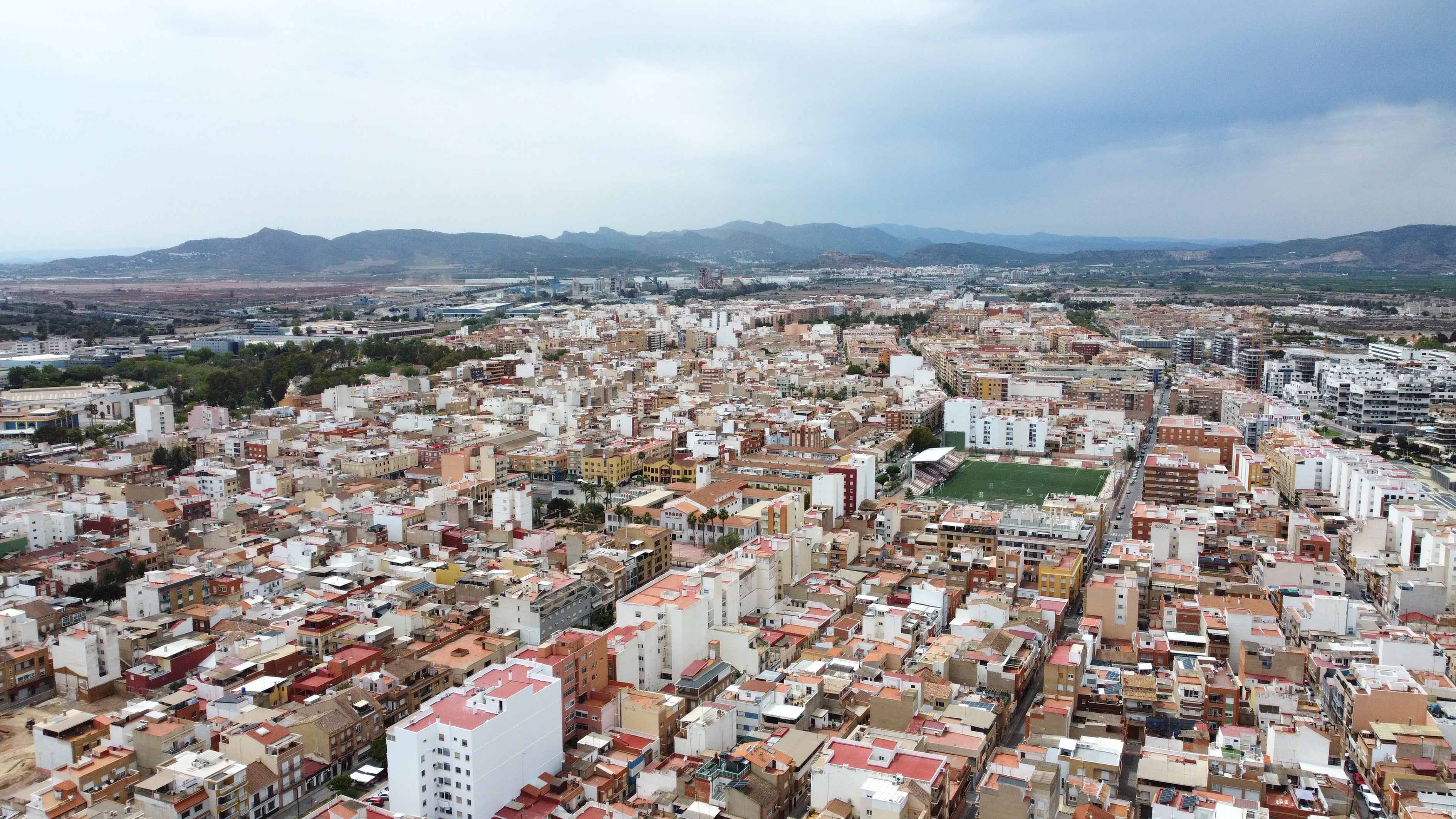 Vista general de Sagunto.