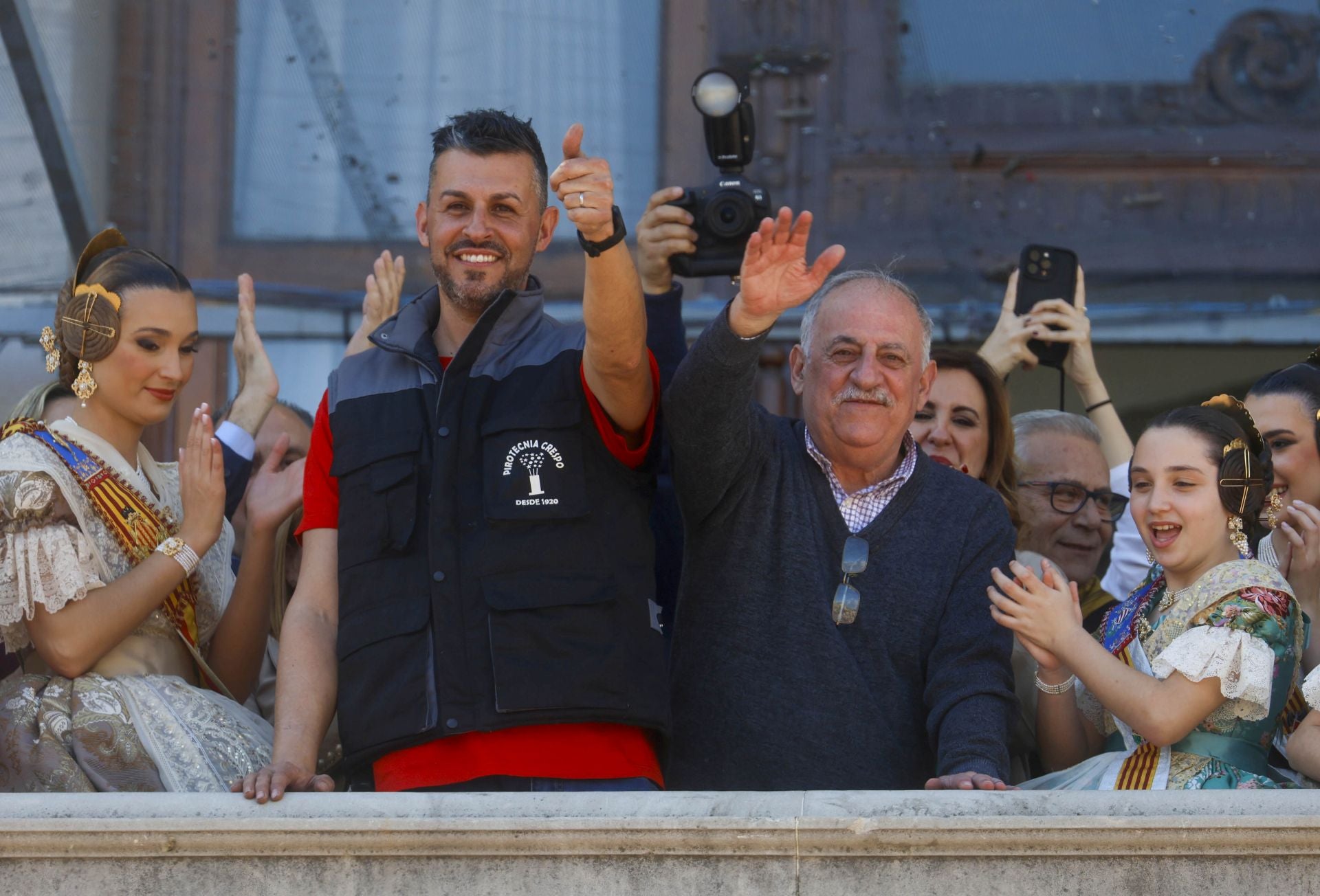 FOTOS | Así ha sido la mascletà del miércoles 12 de marzo