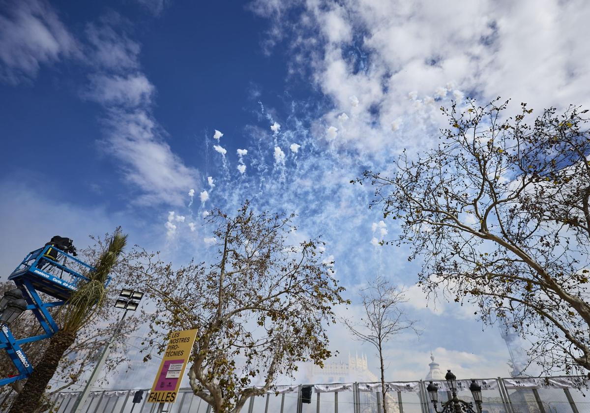 Mascletà de hoy miércoles 12 de marzo de las Fallas 2025: Pirotecnia Crespo