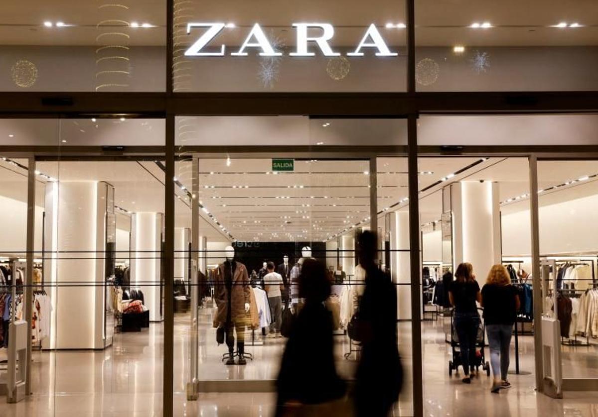 Una tienda de Zara en una imagen de archivo.