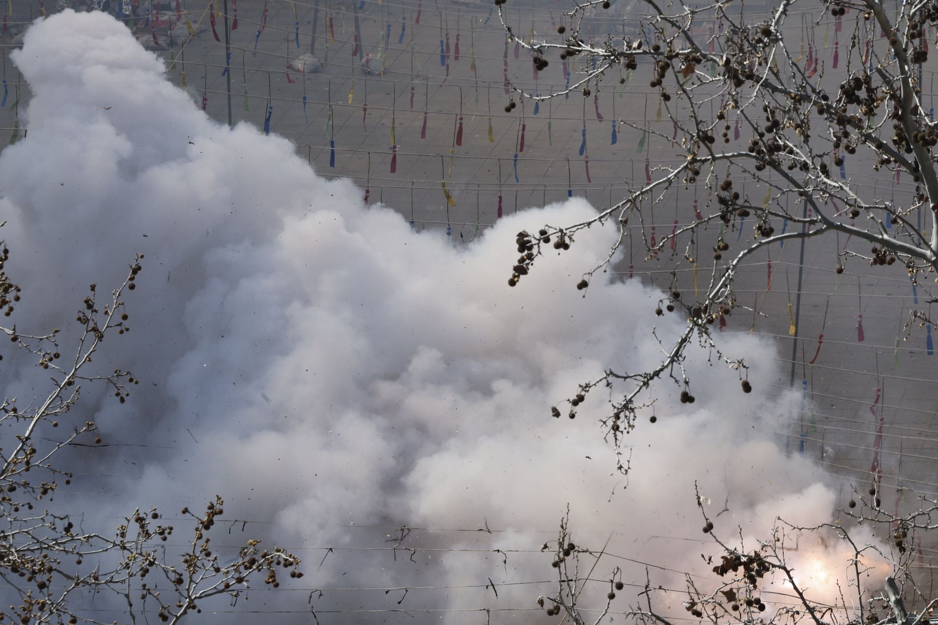 FOTOS | Así ha sido la mascletà del sábado 15 de marzo de 2025