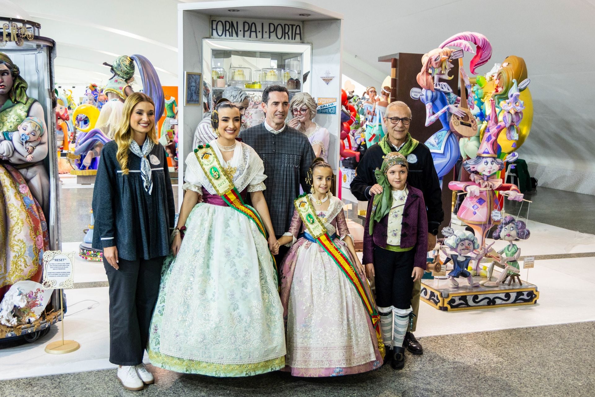 FOTOS | Convento Jerusalén gana el Ninot Indultat de las Fallas de Valencia 2025