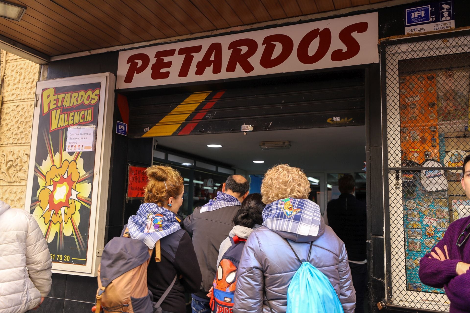 Ambientazo fallero este sábado en Valencia