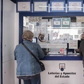 Una administración de lotería en una imagen de archivo.