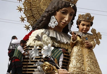 Así será el manto de la Virgen en la Ofrenda de este año