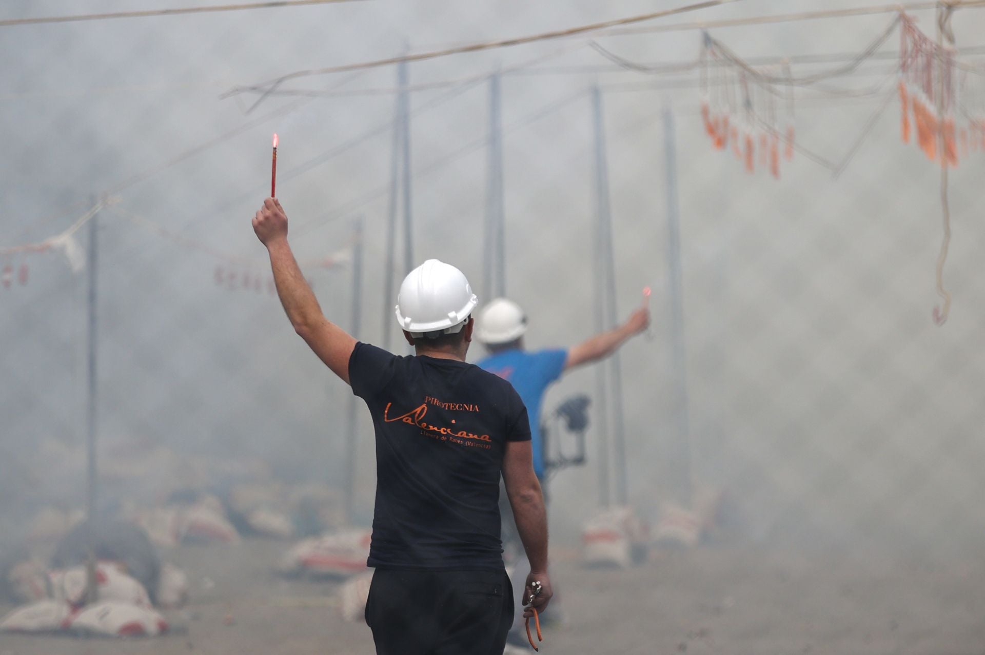 FOTOS | Así ha sido la mascletà del domingo 16 de marzo de 2025