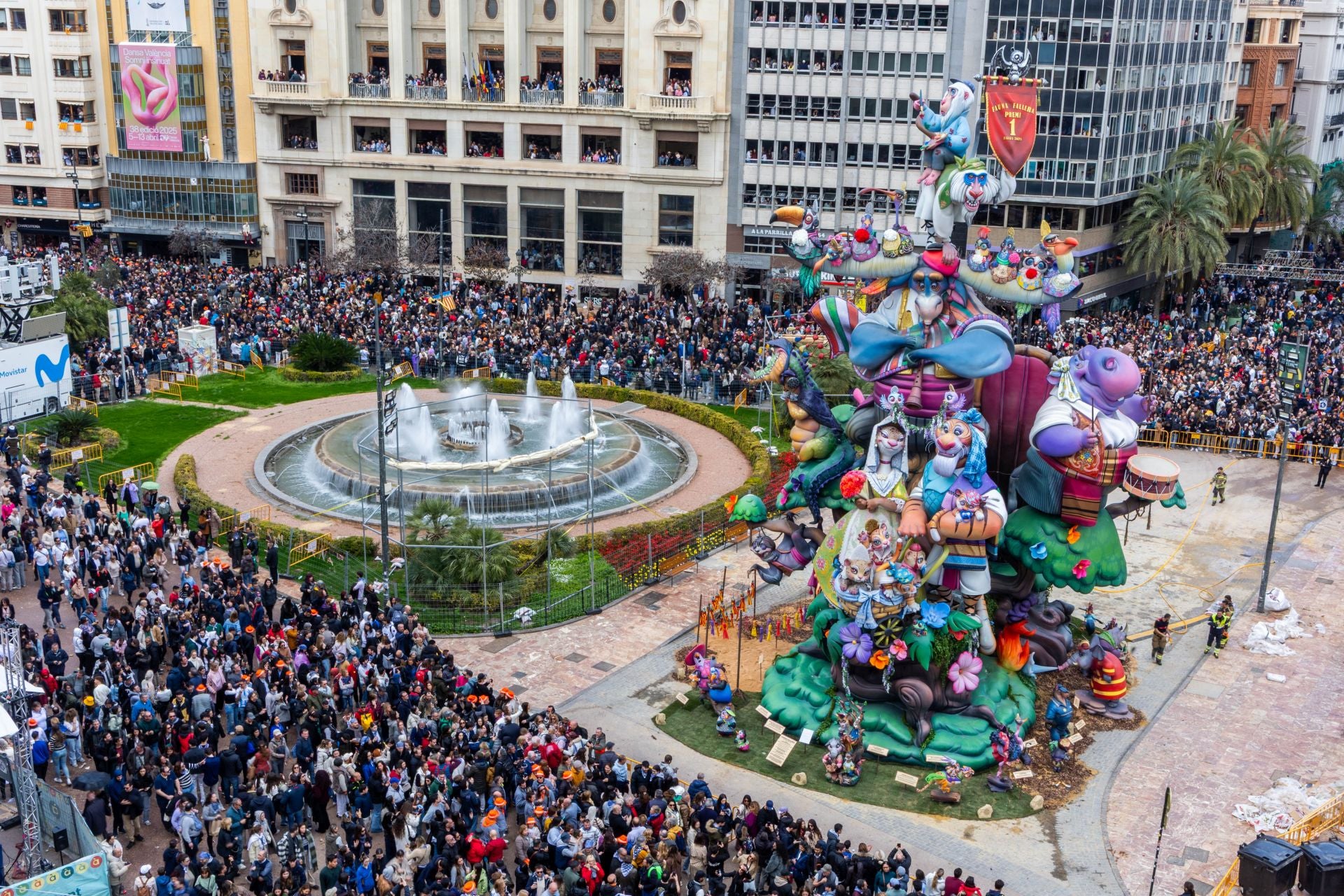 FOTOS | Así ha sido la mascletà del domingo 16 de marzo de 2025