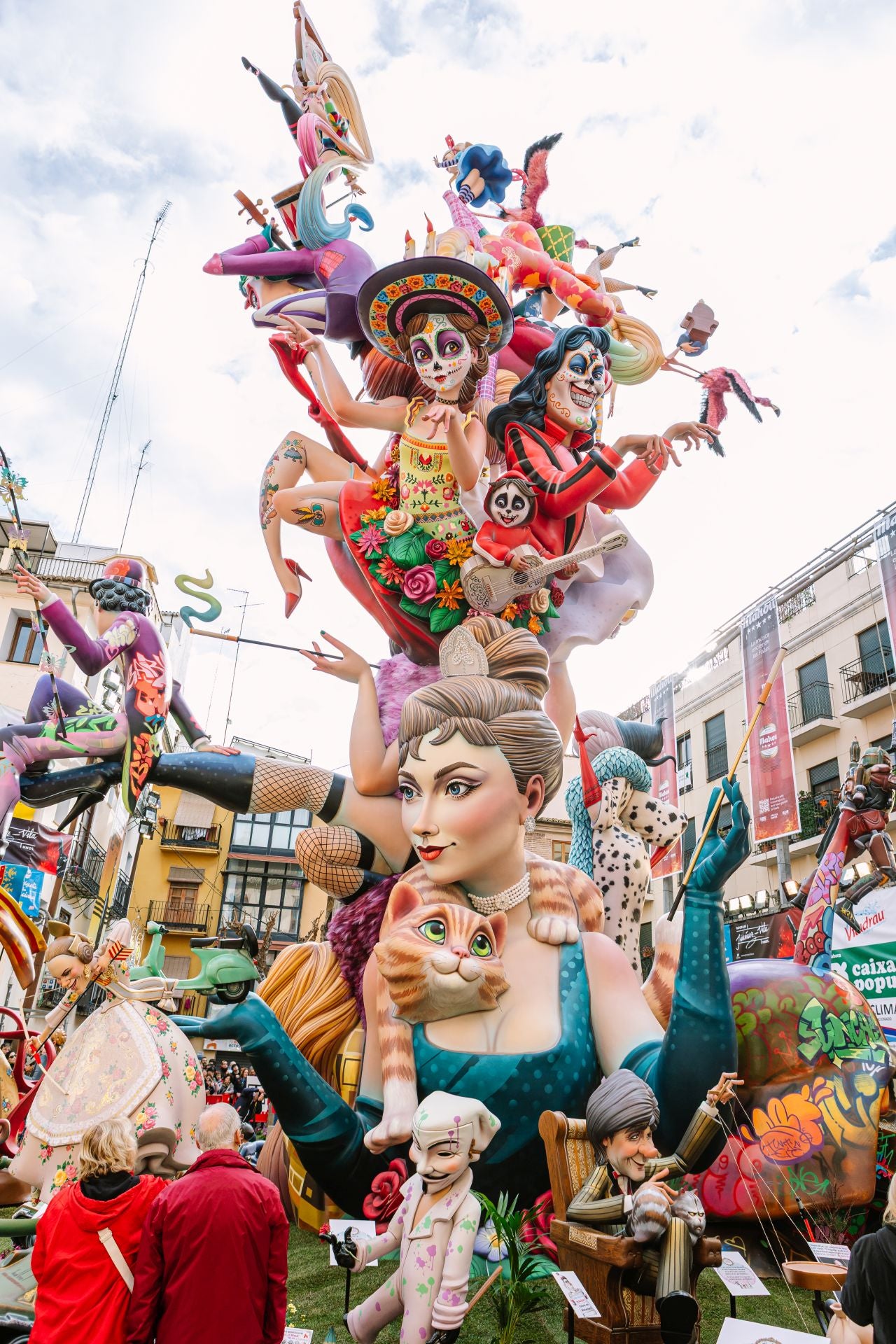 Fotos: Así es la falla de Plaza del Pilar en 2025