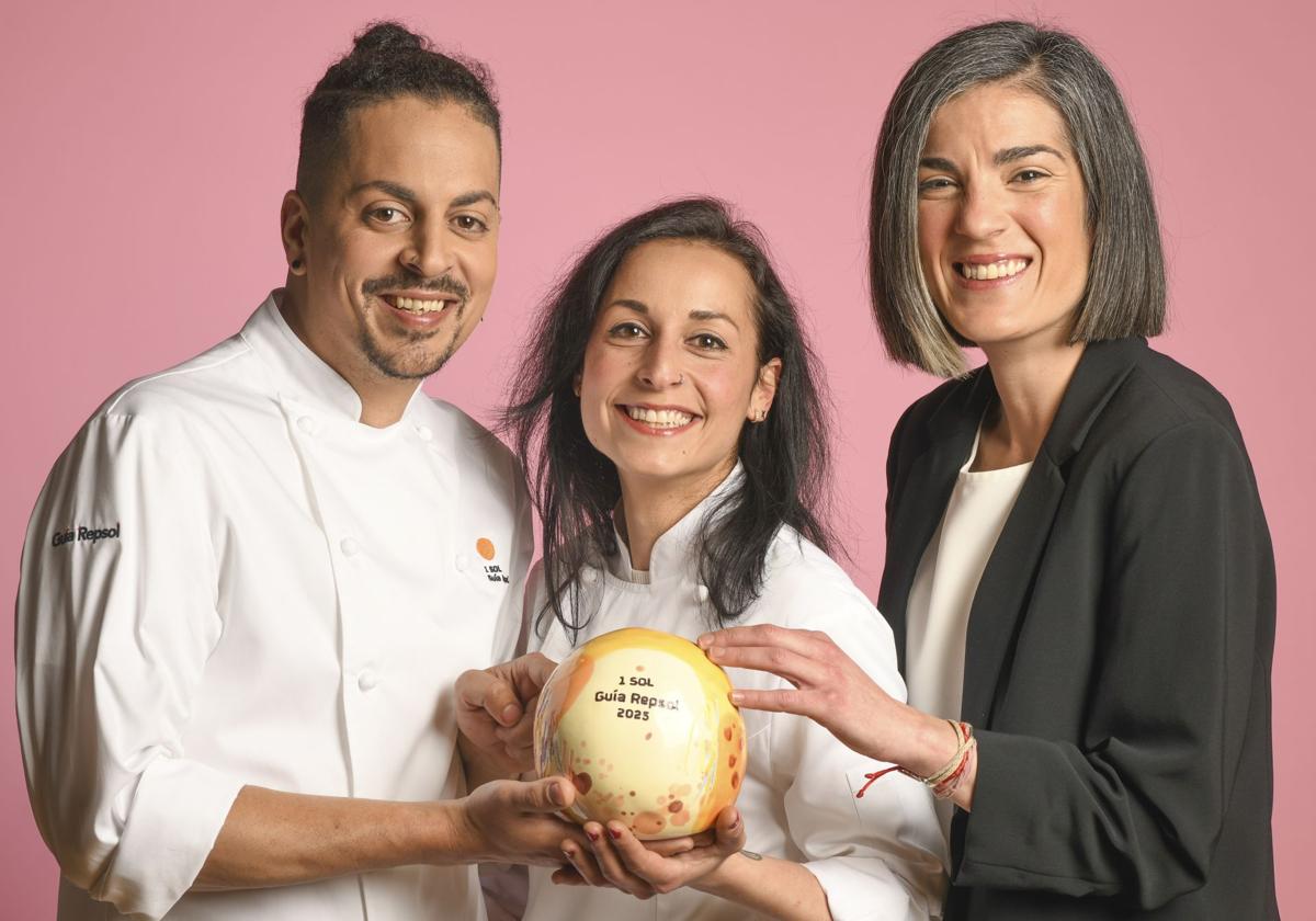 Javi Vega, Blanca Martínez y Tara Hernández, de Memoria Gustativa.