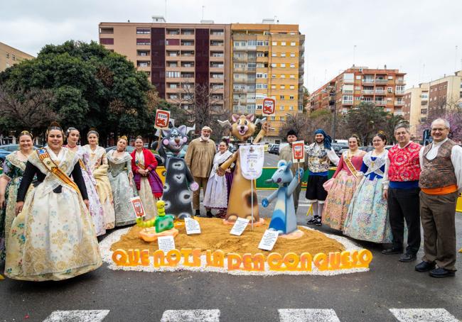 La Falla Blasco Ibáñez-Mestre Ripoll.