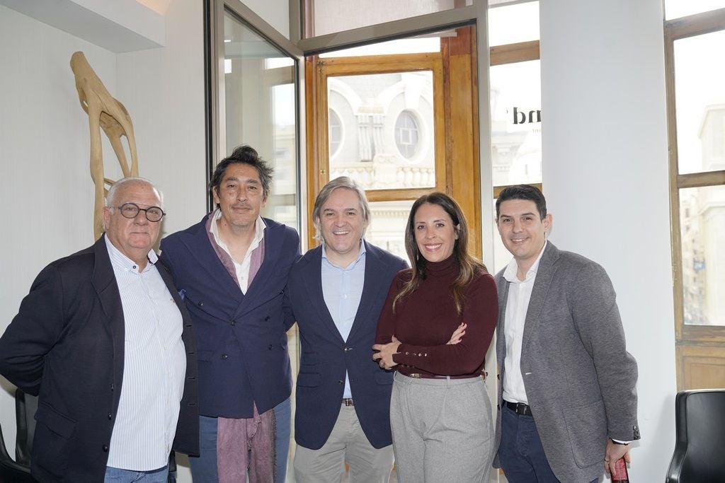 Julio Rodrigo, Rodolfo Kawabata, Antonio Jordán, Laura López y Juan Bolós.