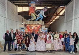 Las Fallas estrechan lazos entre Chiva y Jaén