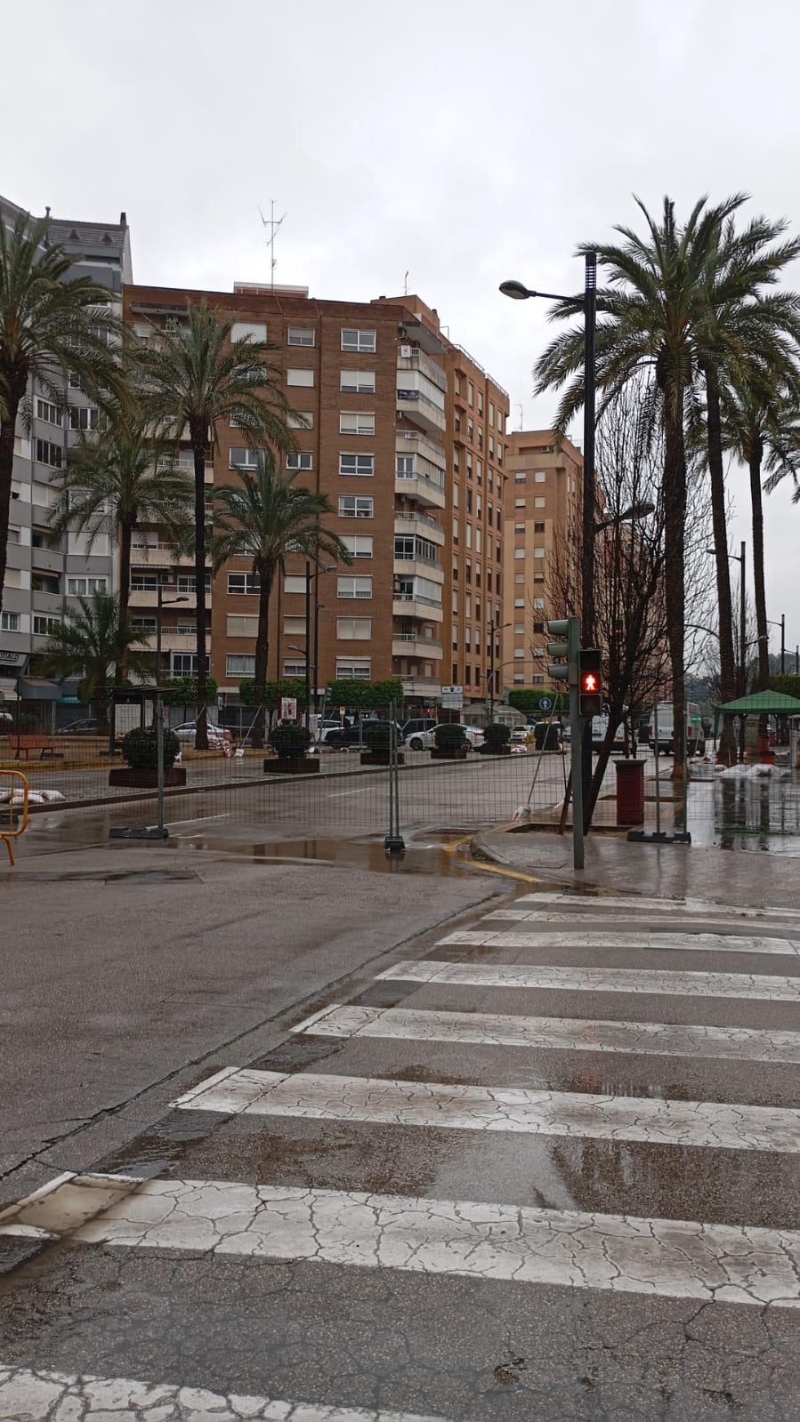 La plaza del Reino, lugar de lanzamiento de la mascletà, se quedará en silencio este martes.