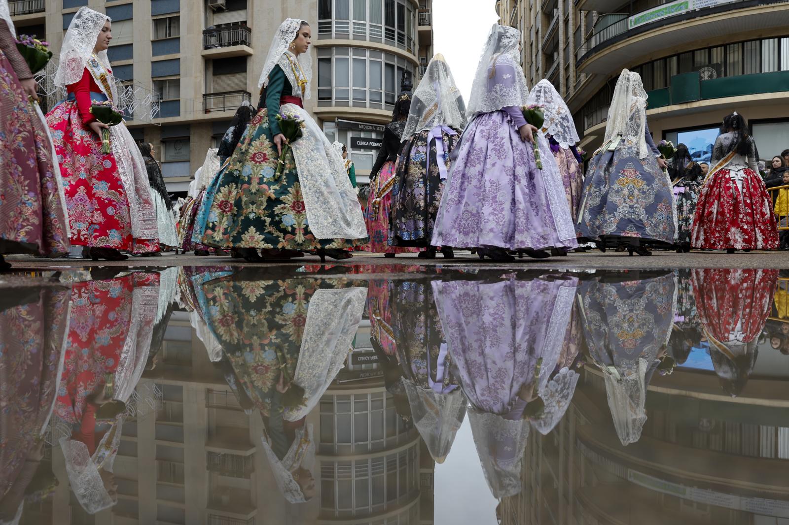 DIRECTO | Las Fallas, pendientes de la lluvia