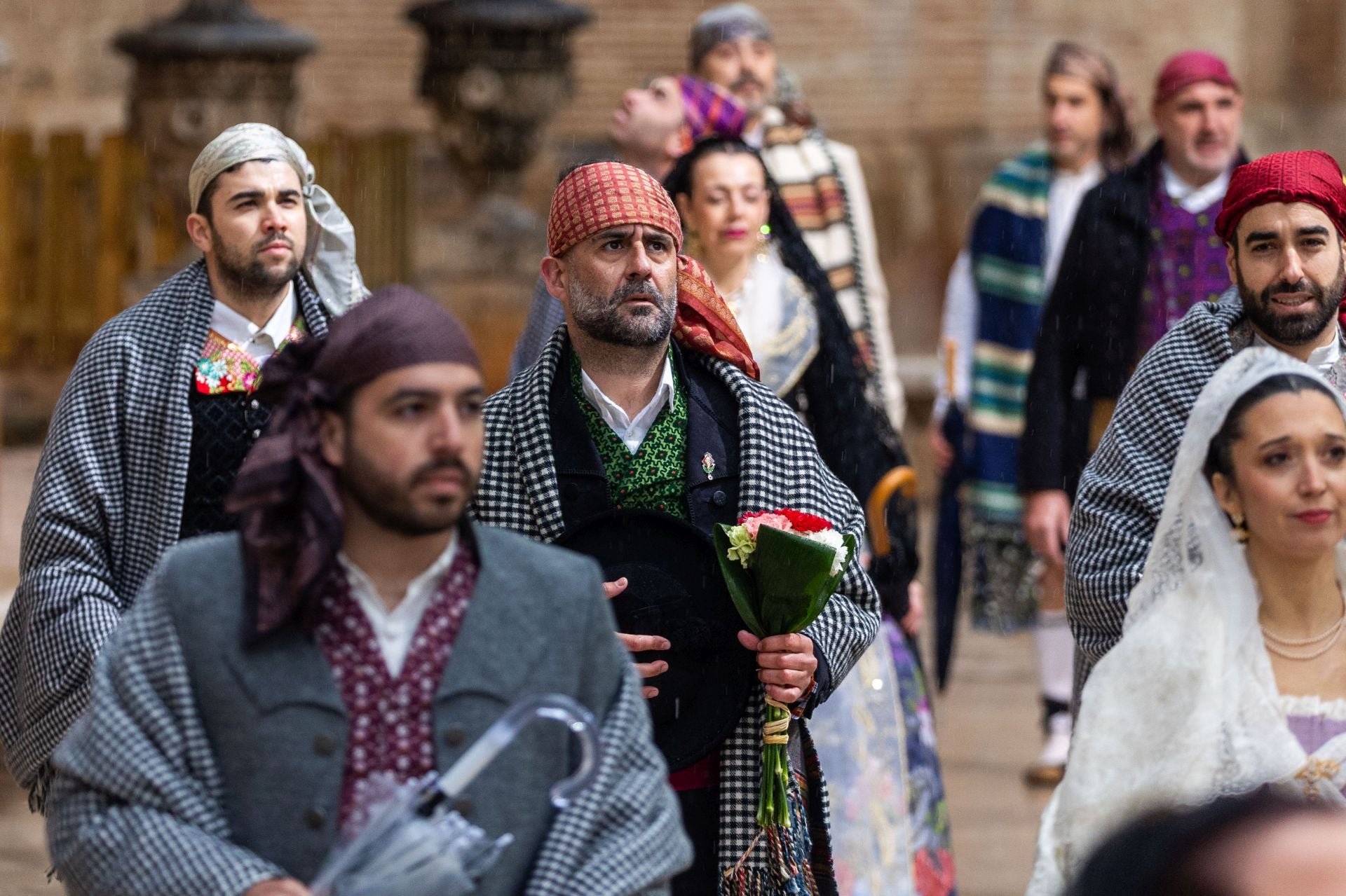 FOTOS | Segundo día de Ofrenda de las Fallas 2025