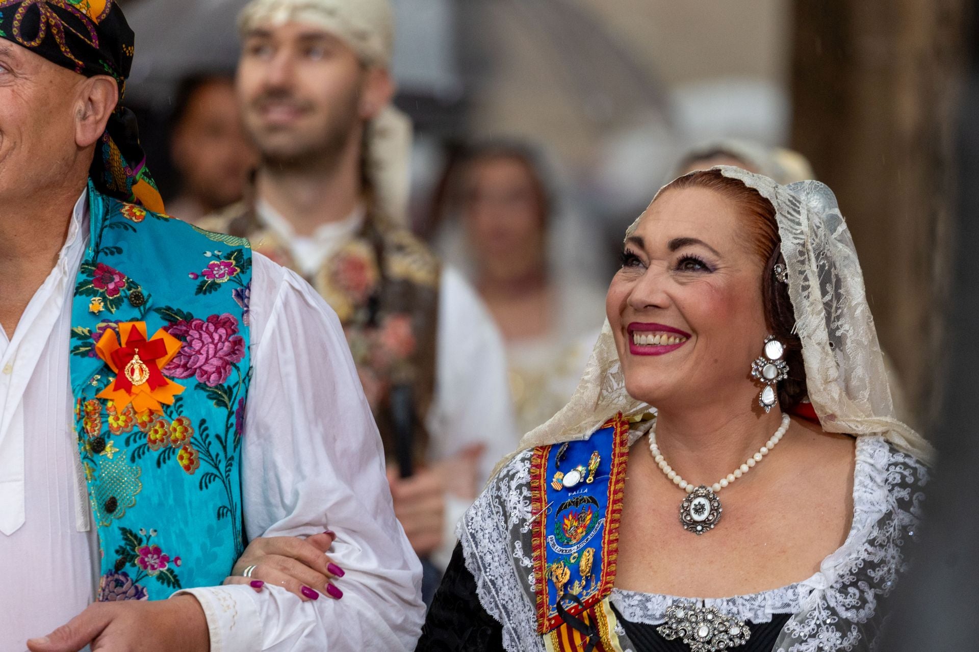 FOTOS | Segundo día de Ofrenda de las Fallas 2025