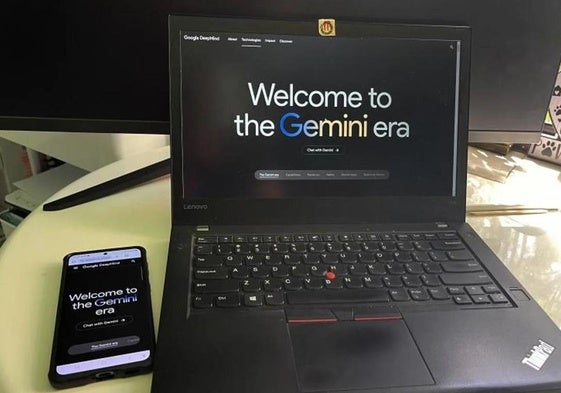 Acceso a Gemini, la IA de Google