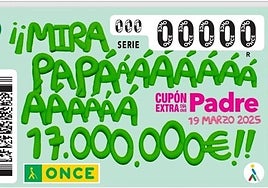 El Extra del Padre de la ONCE premia con 17.000.000 de euros a un jugador de Valencia