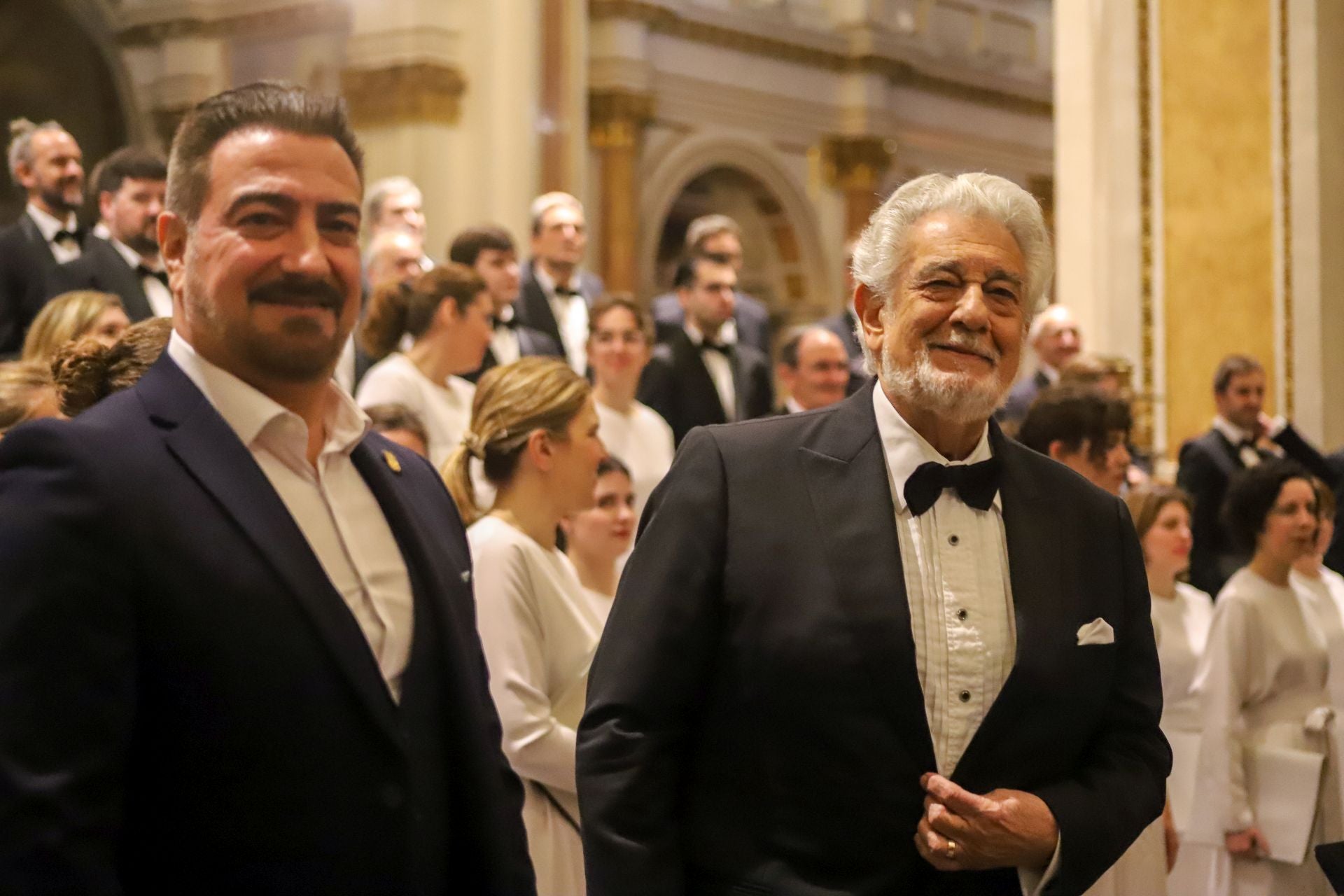 FOTOS | Plácido Domingo, en la Catedral de Valencia