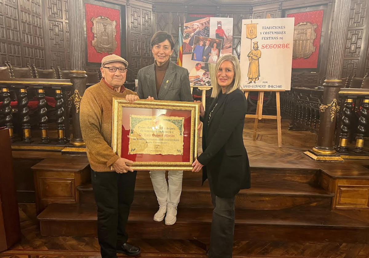 Segorbe rinde homenaje al artista Luis Gispert