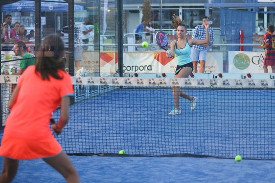 Torneo de pádel en una imagen de archivo