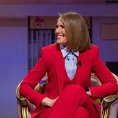 La periodista Silvia Intxaurrondo, durante la entrevista