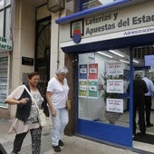 Una administración de loterías, en una imagen de archivo.