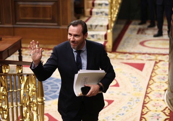 El ministro de Transportes, Óscar Puente.