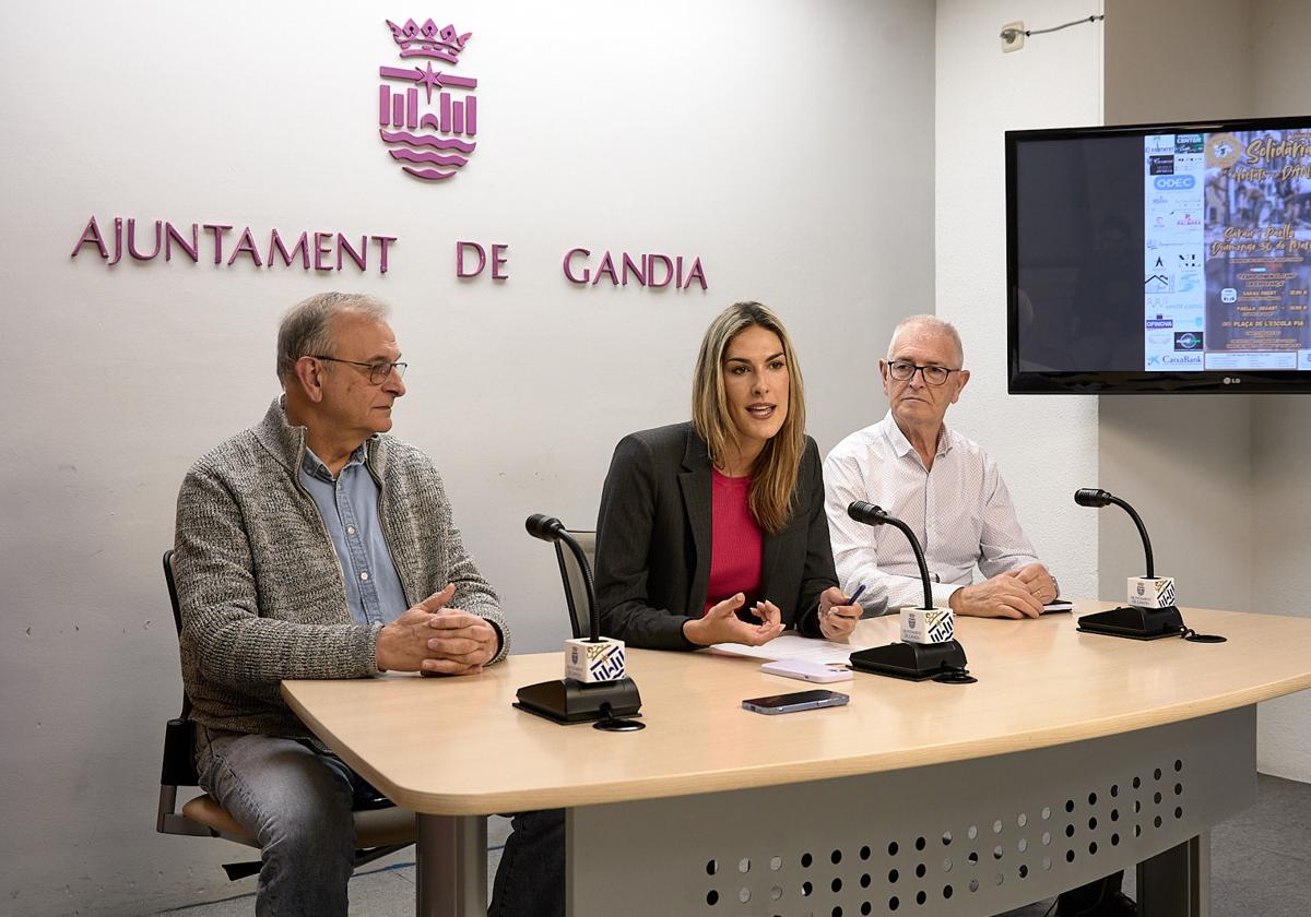 Presentación del evento solidario.